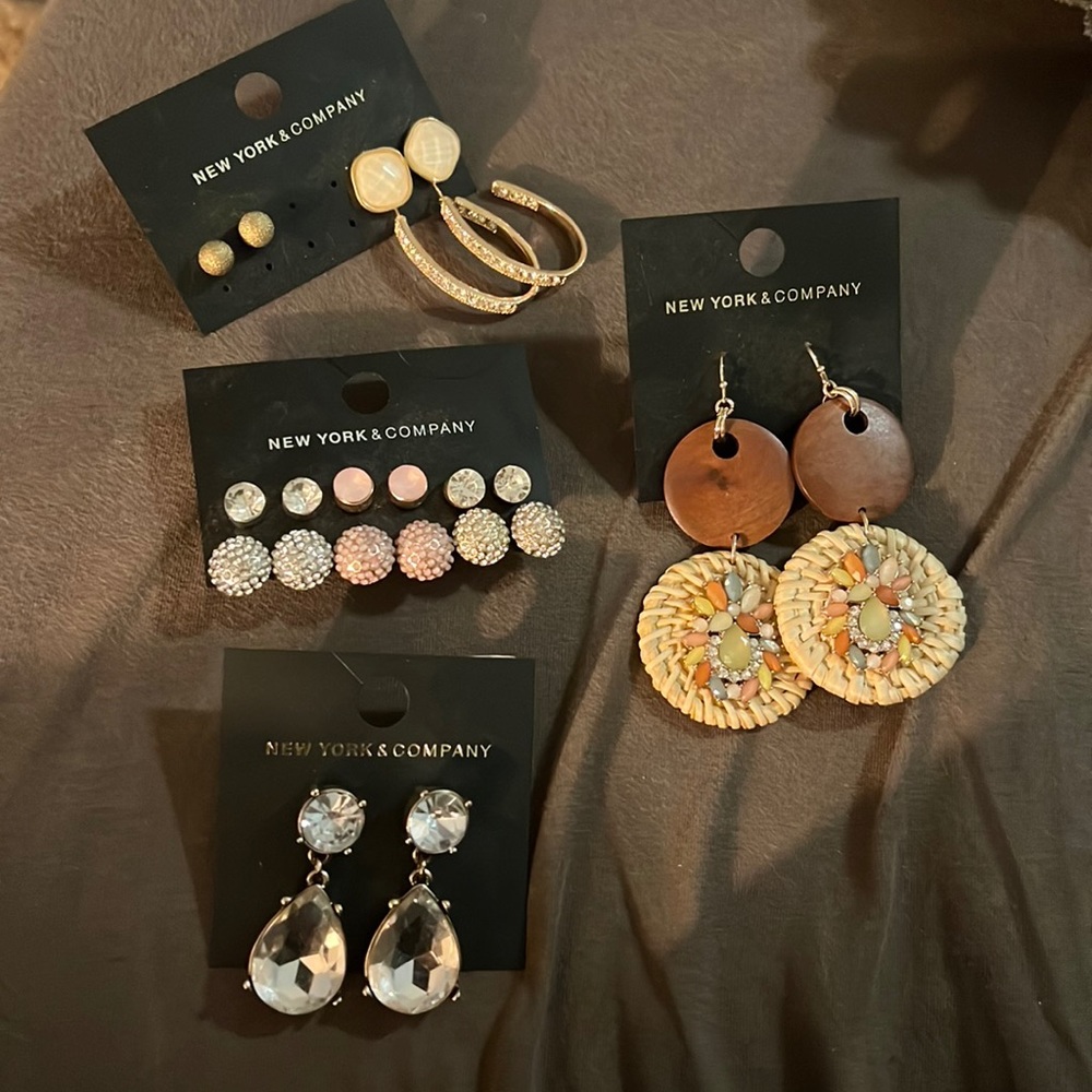 NWT NY&CO earring bundle